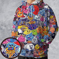 Slimes Dragon Quest All-over Print Hoodie
