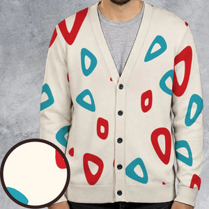 Togepi Pattern Pokemon Cardigan