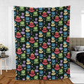 Colourful Mind Inside Out Fleece Blanket