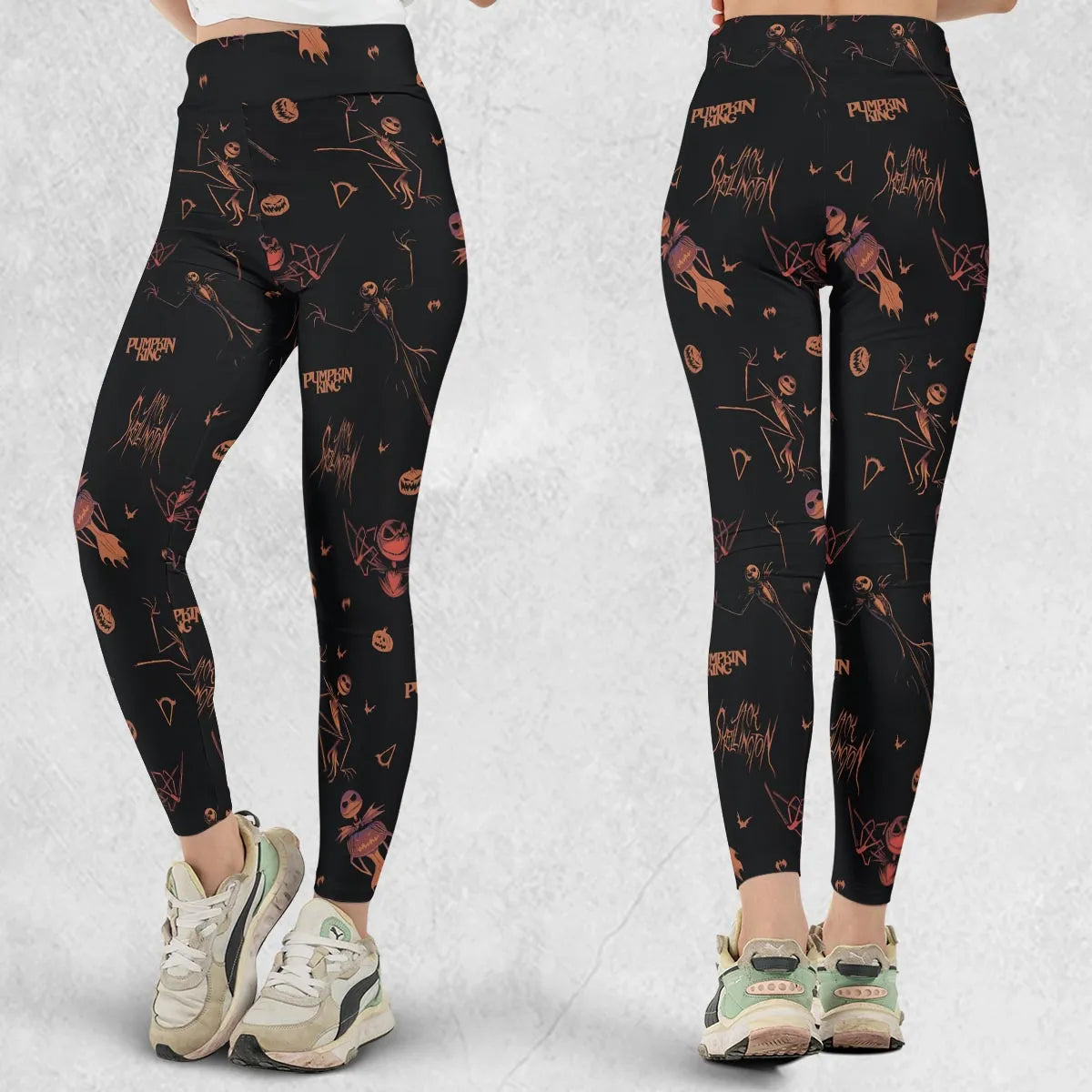 Pumpkin King Jack Skellington Legging