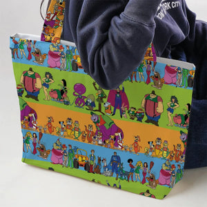 Yogi Yahooeys Scooby Doodies Really Rottens Laffalympics Large Tote Bag