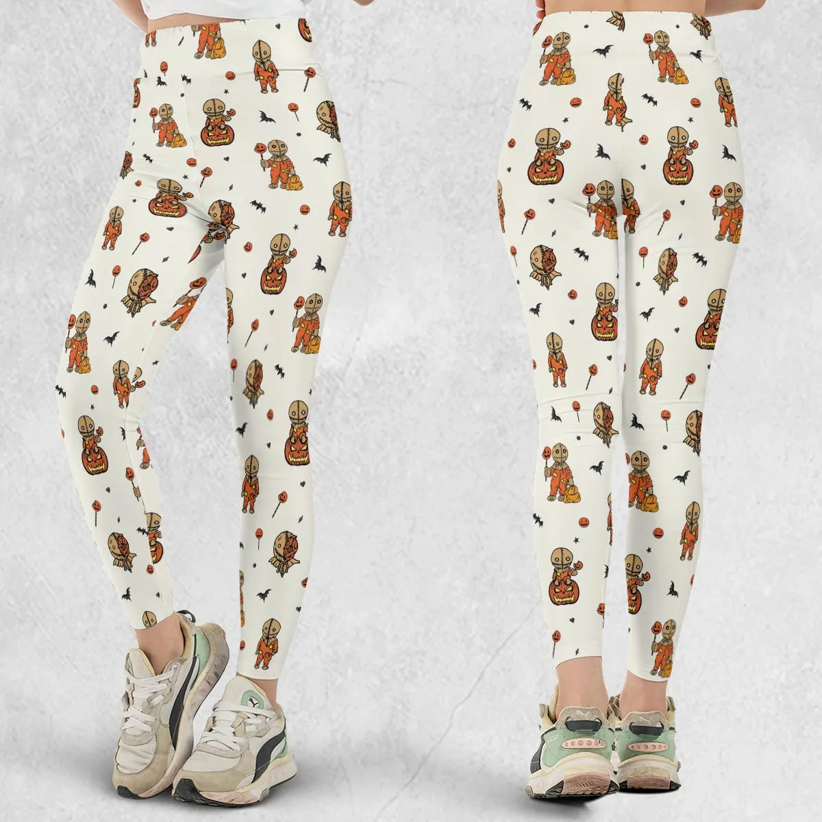 Pumpkin Sam Trick 'r Treat Horror Legging