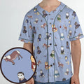 Purrs and Recreation Parks and Recreation Unisex Baseball Jersey