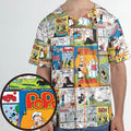 Olive Oyl Popeye Comic Unisex Baseball Jersey