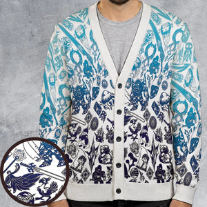 Blue Moggle Final Fantasy Cardigan