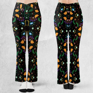 Mario Bros Piranha Plant Flare Leggings