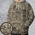 Zelda Story Of The Hero Time Legend All-over Print Hoodie