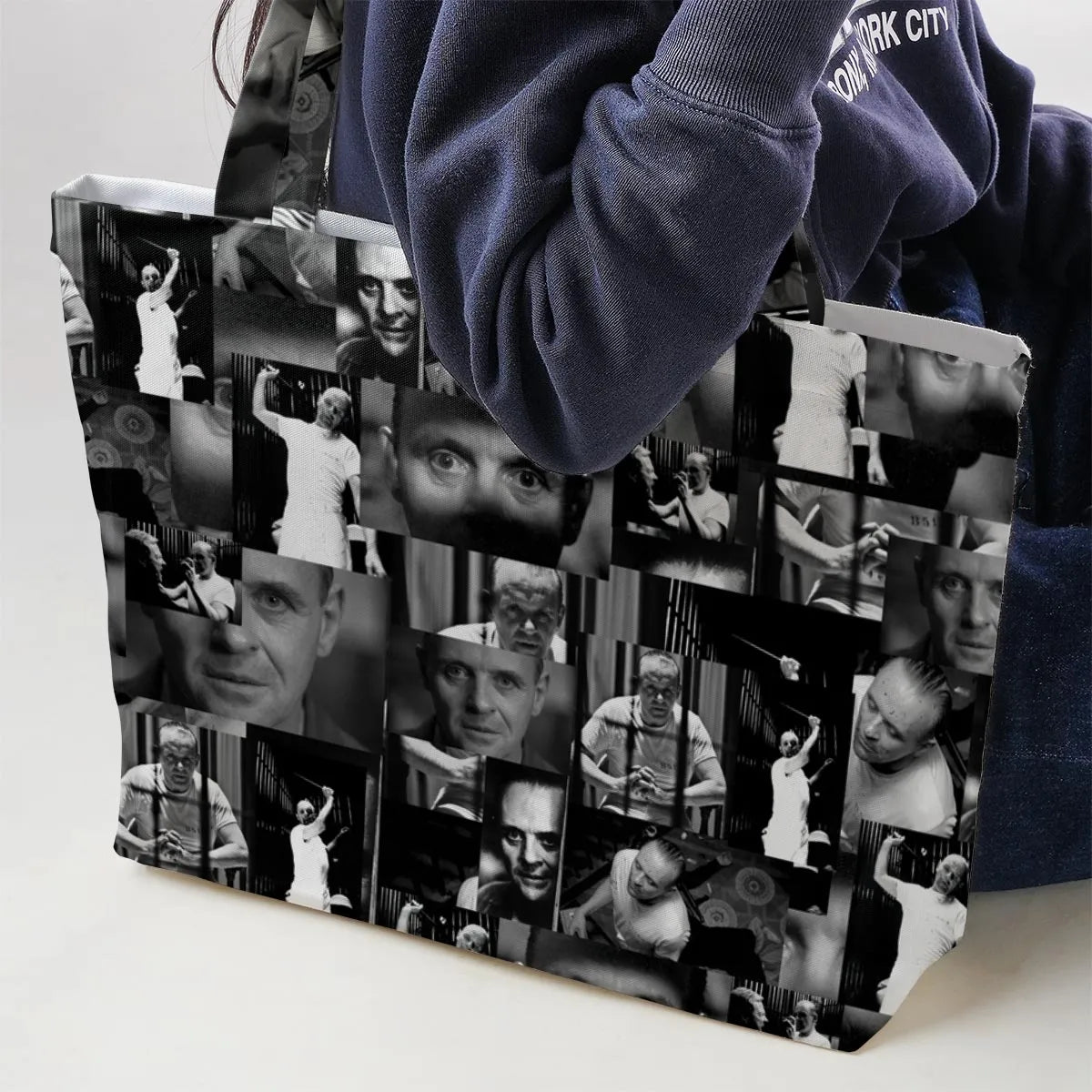 Hannibal Lecter The Silence of the Lambs Large Tote Bag