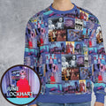 All-over Print Sweatshirt - 2B76WZB2 -  - 1