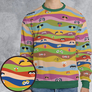 Eyes On Us The Muppet Show All-over Print Sweatshirt