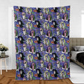 Beetle and Crew Beetlejuice Fleece Blanket
