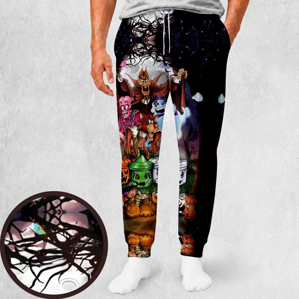 Halloween Food Mascot Themed Sweatpants