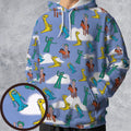 Gumby Characters All-over Print Hoodie
