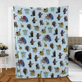 Emmet Otter's Jug Band Fleece Blanket