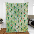 Lucky the Leprechaun Cereal Fleece Blanket