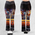 Movies Mashup Flare Leggings
