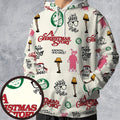 A Christmas Story Pattern All-over Print Hoodie
