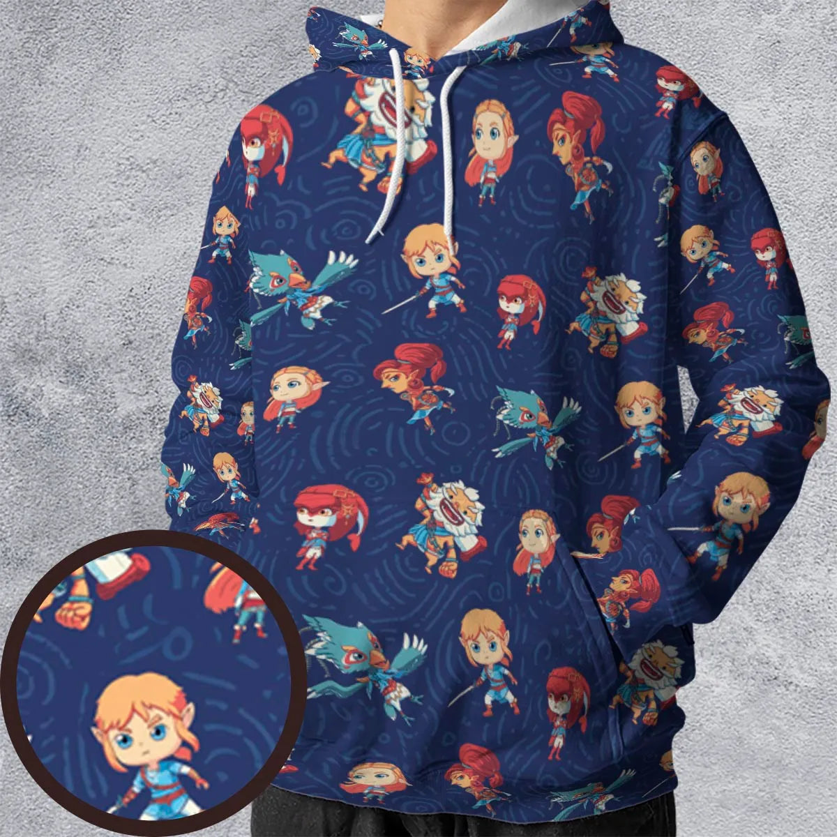 Legend The Legend of Zelda All-over Print Hoodie