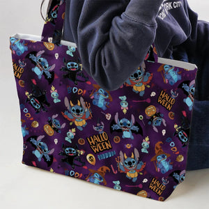 Spooky Stitch Large Tote Bag