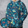 Water Pokemon Pattern All-over Print Hoodie