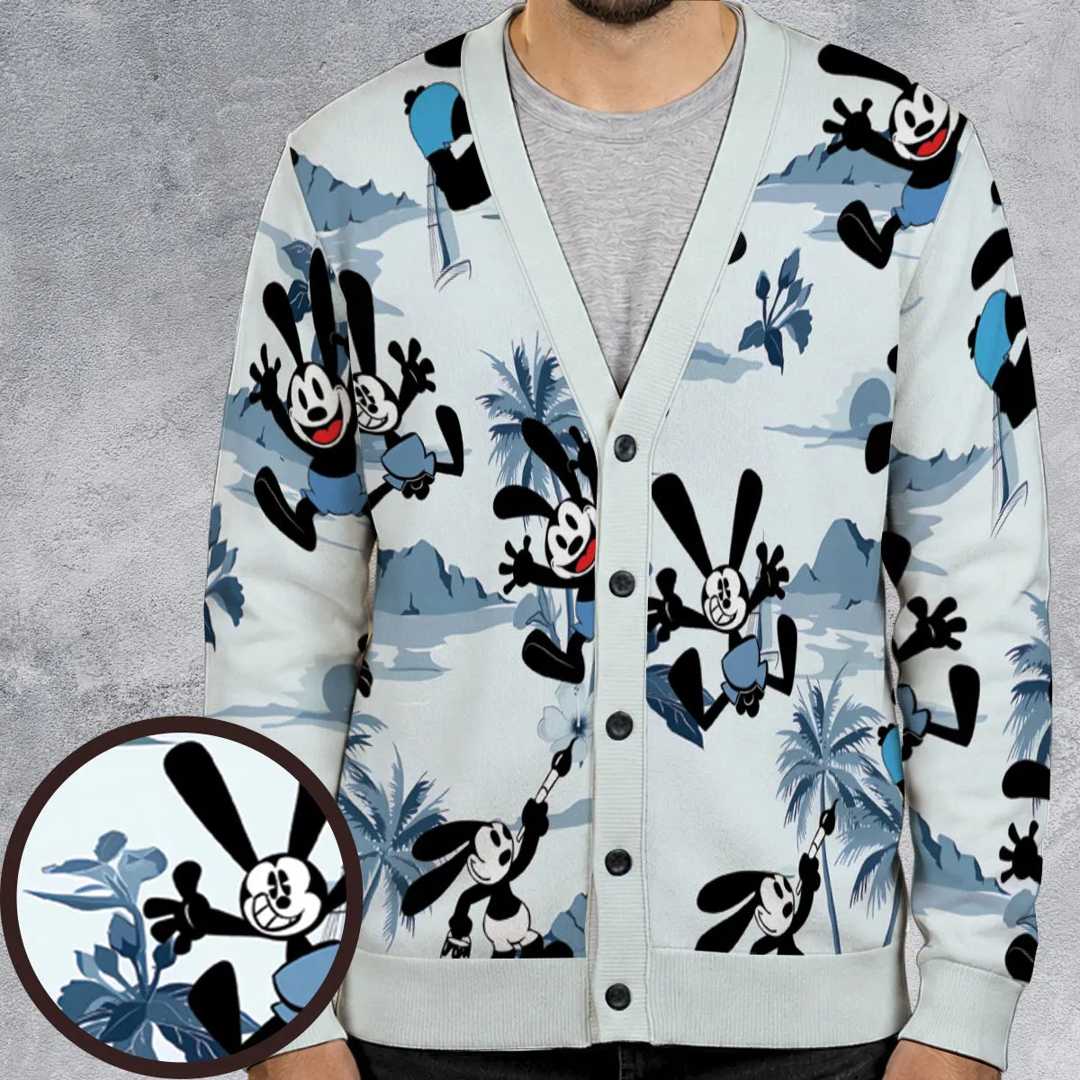 Oswald the Lucky Rabbit Cardigan