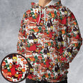 All-over Print Hoodie - ENMEPTHG -  - 1