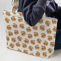 Kitten Nuggets Pattern Large Tote Bag