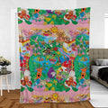 Foodland Mcdonaldland Fleece Blanket