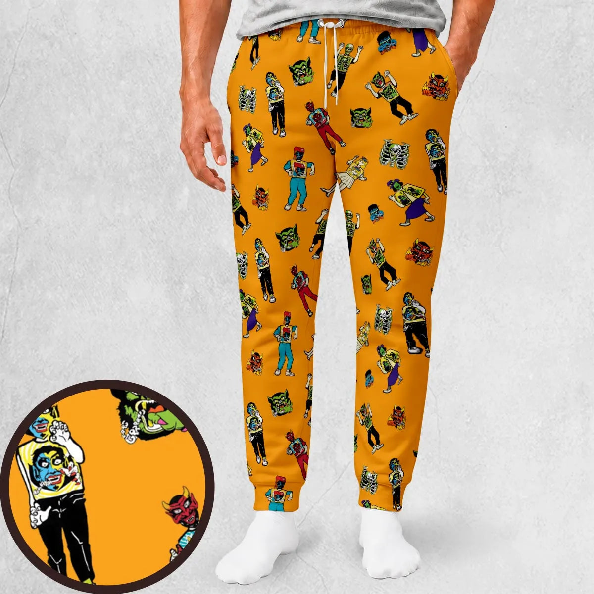 Trick-or-treat memories stitched Sweatpants