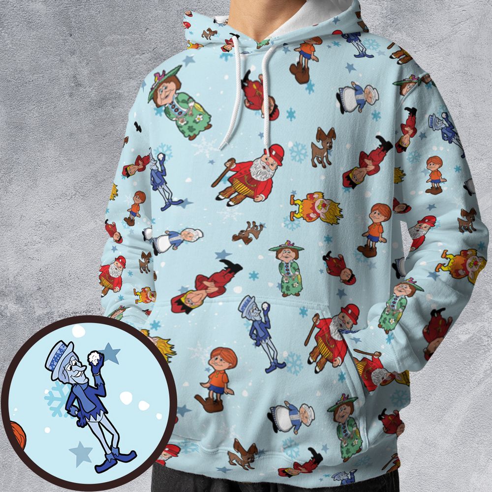 All-over Print Hoodie - Y9MR9584 -  - 1