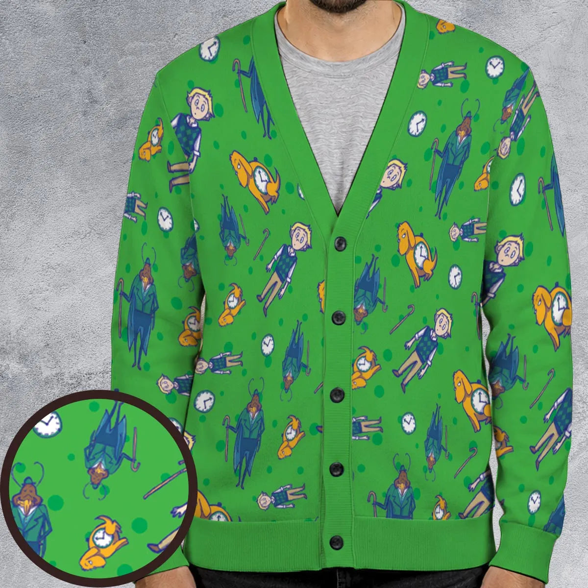 The Phantom Tollbooth Cardigan