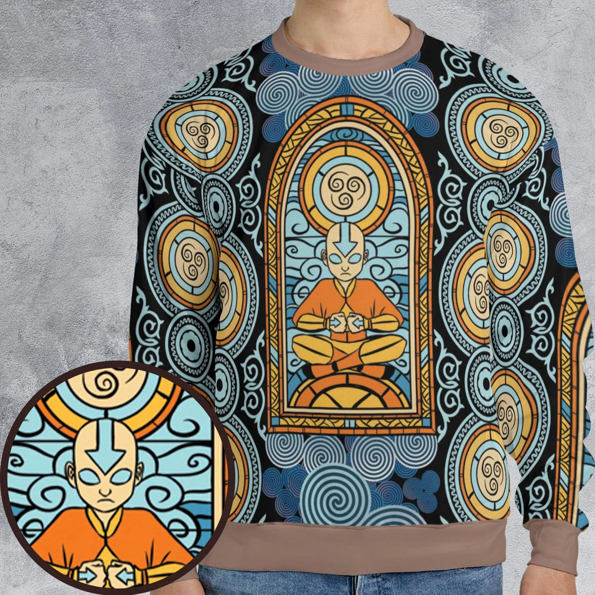 Air Avatar Avatar the Last Airbender All-over Print Sweatshirt