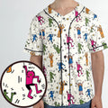 Dancing Muppets The Muppets Characters Unisex Baseball Jersey