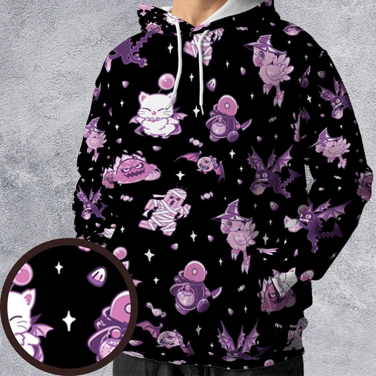 Halloween Final Fantasy Cuties All-over Print Hoodie
