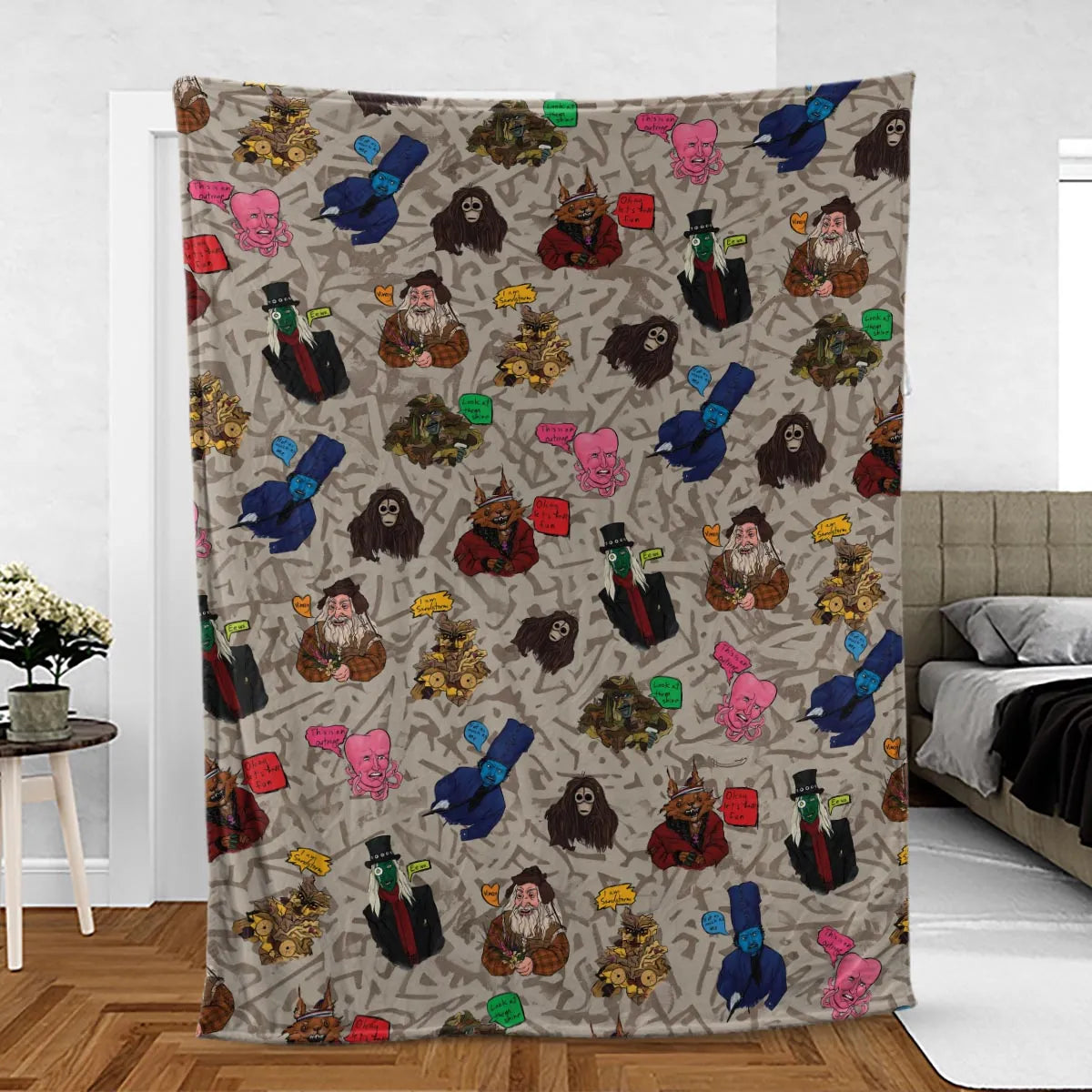 Look At Them Shine Mighty Boosh Fleece Blanket