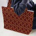 The Overlook Pattern The Shining Large Tote Bag