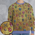 Power Team Mighty Morphin Power Rangers All-over Print Sweatshirt