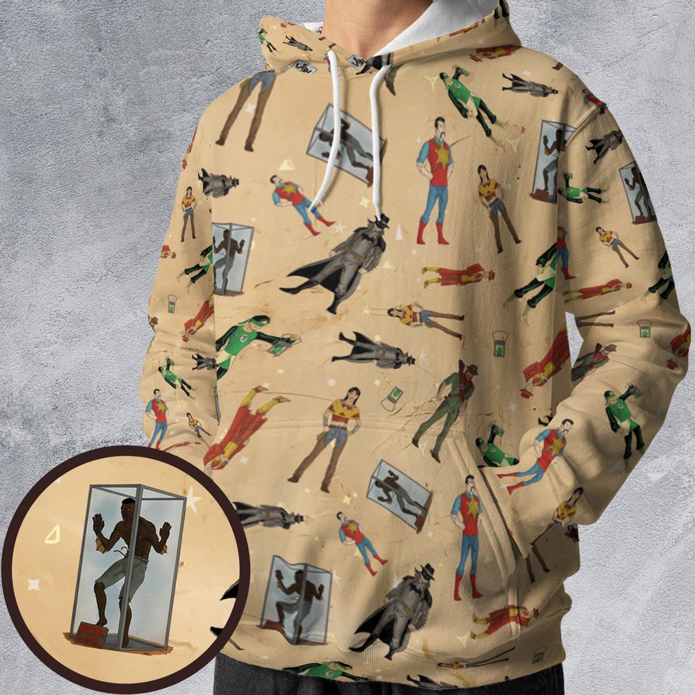 All-over Print Hoodie - W42YW7WY -  - 1