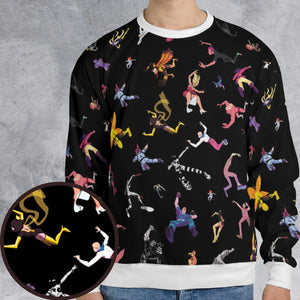 Venture Bros Falling All-over Print Sweatshirt