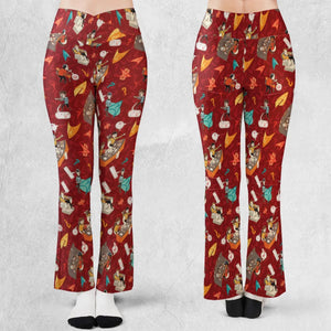 Star Trek Daily Activites Flare Leggings