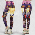 80s Cartoon Inspector Gadget Collage Legging