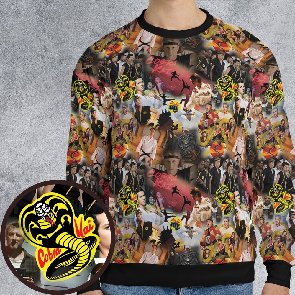 All-over Print Sweatshirt - V742JCTS -  - 1