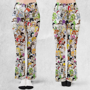 Roger the Alien American Dad Flare Leggings