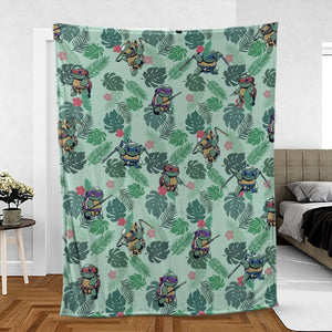Teenage Mutant Ninja Squirtle Fleece Blanket
