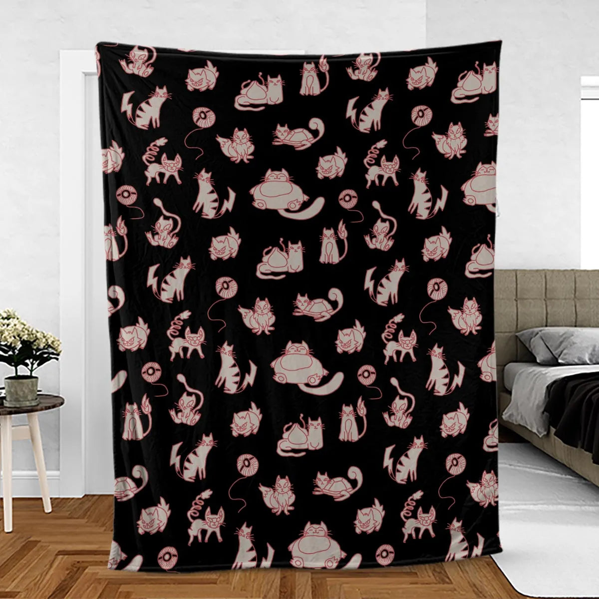 Pawkemon Pokemon Fleece Blanket