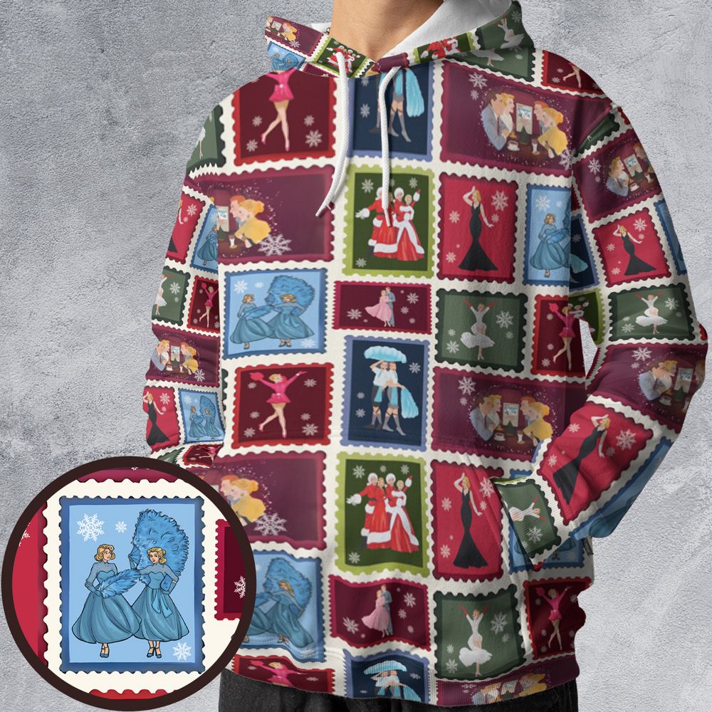 All-over Print Hoodie - 4HZDEXXX -  - 1