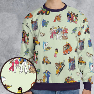 Scooby-Doo ripoffs All-over Print Sweatshirt