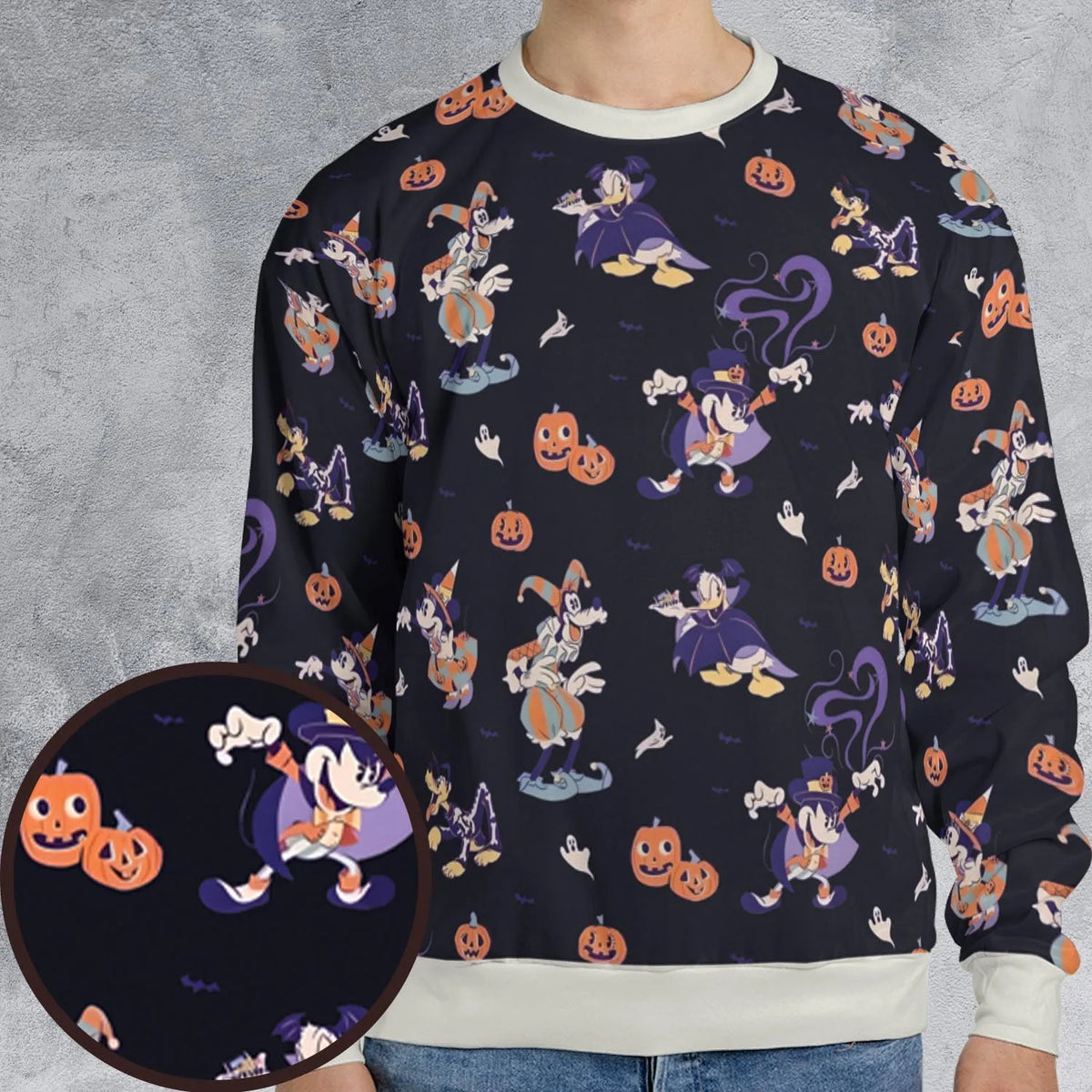 Happy Halloween All-over Print Sweatshirt