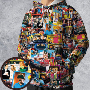 The 90s TV Shows All-over Print Hoodie