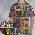 Modern Horror Movies Nope Ghostface Pinhead Pearl Leatherface Halloween AOP Men/Women Polo Shirt